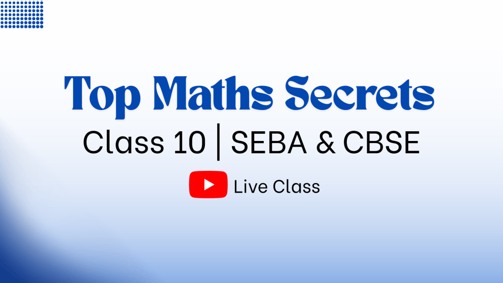 Top secrets for maths