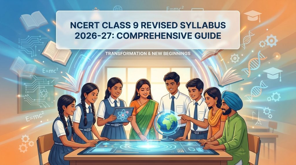 Navigating the Shift: A Comprehensive Guide to the Revised NCERT Class 9 Syllabus (2026-27)