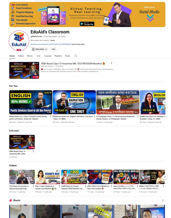 youtube eduaid